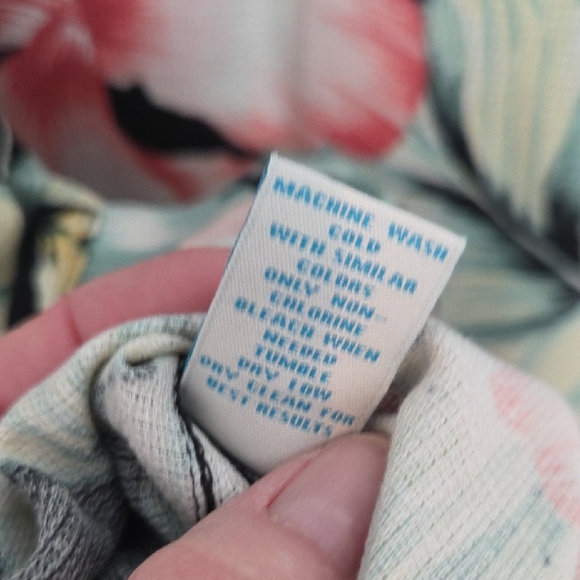 Caribbean Silk Men's Hawaiian Print Button Down XL NWT - Picture 11 of 11